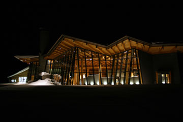 A new visitor center, the Craig Thomas Discovery & Visitor Center, opens in the park